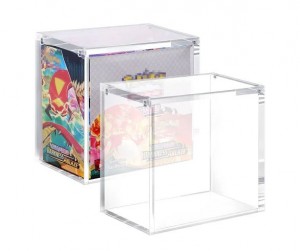Akrylový ochranný kryt na kartový booster box