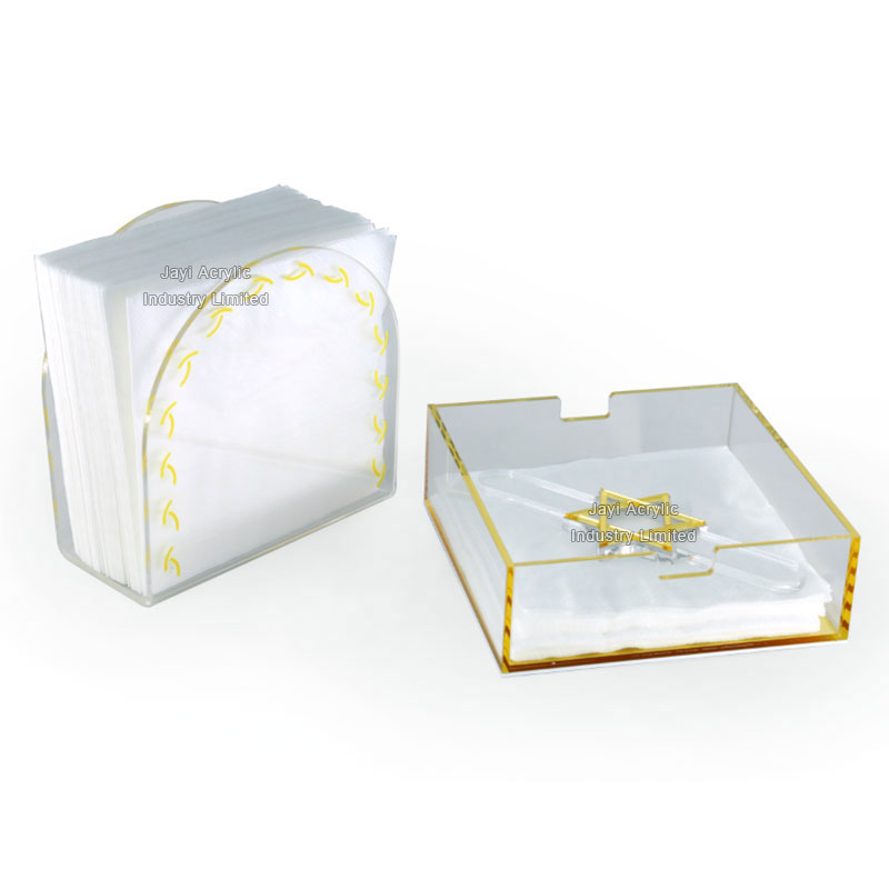 Isibambi Se-Lucite Napkin Esingokwezifiso