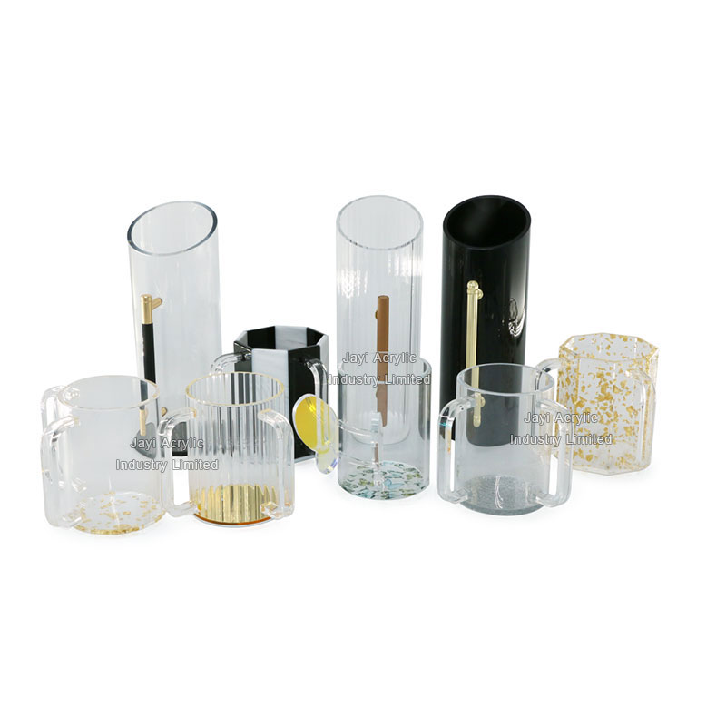 Indebe Yokuwasha Ye-Lucite Eyenziwe Ngokwezifiso