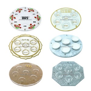 I-Lucite Seder Plate