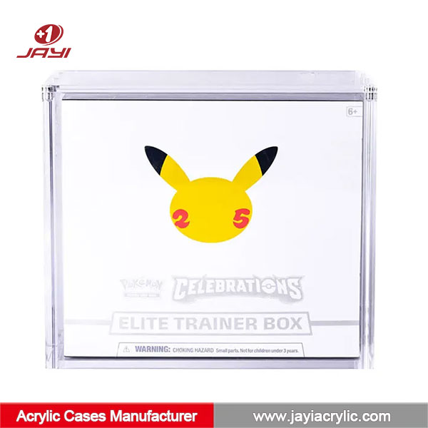 Estojos de acrílico para Pokémon ETB