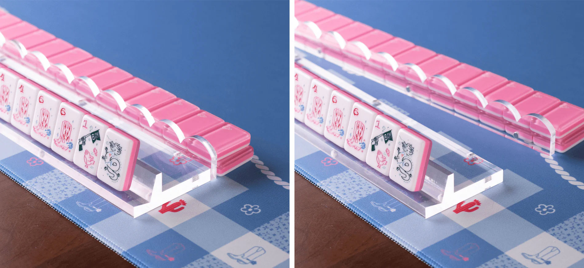 د اکریلیک ماهجونګ ریکونه