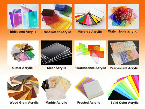 color laminae acrylicae