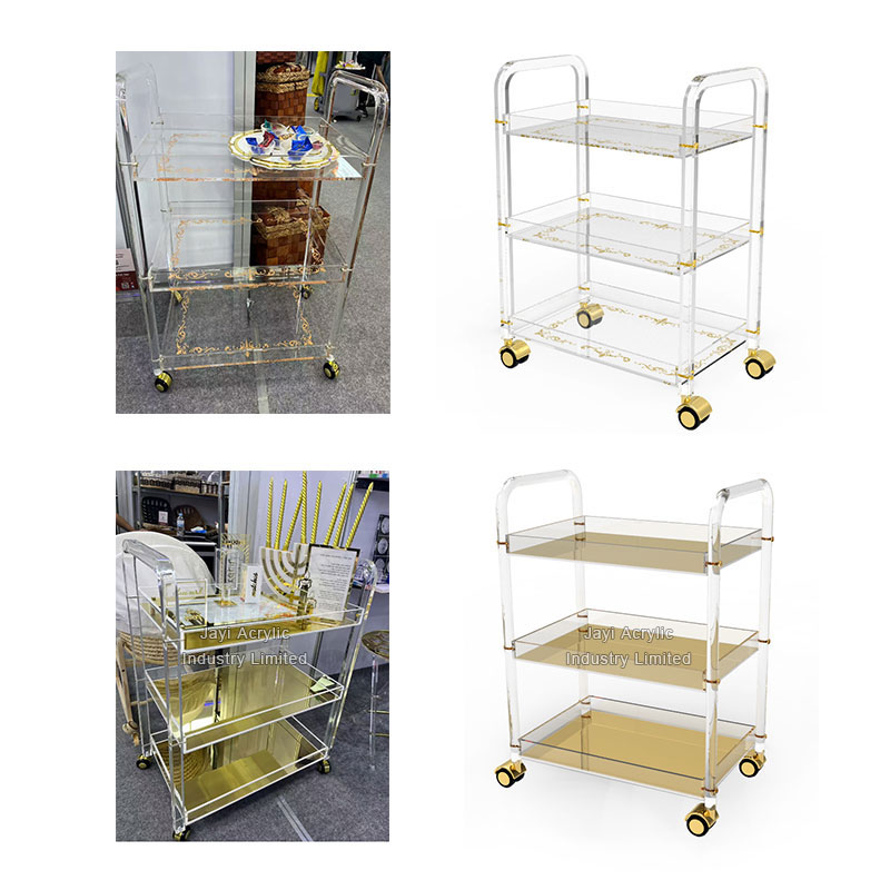 i-lucite Serving Trolley