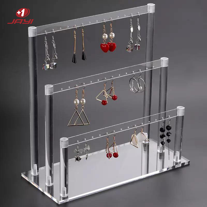 Clear Acrylic Earring Display Stand - Jayi Acrylic