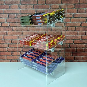 Acrylic 3 Shelf  Counter Display