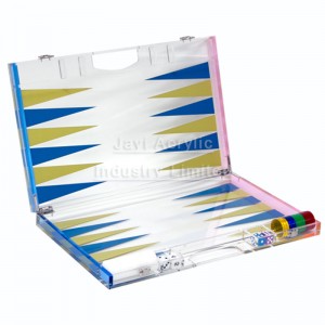 Acrylic Backgammon Set (9)