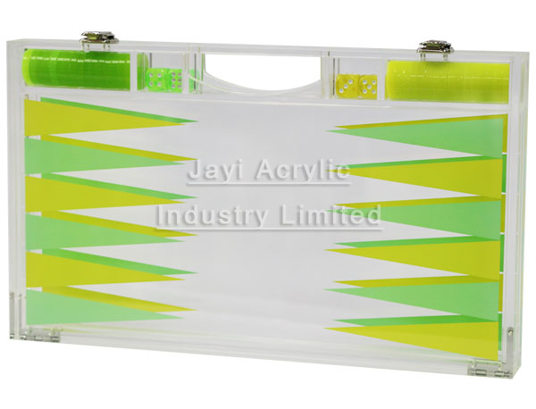 Acrylic Backgammon Set