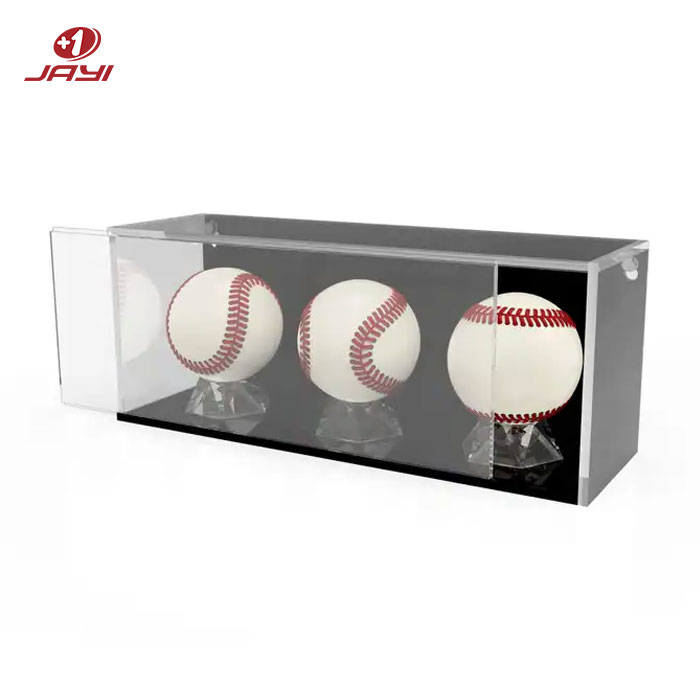 Caixa de exposição acrílica de beisebol