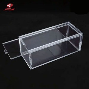 Acrylic Box na may Sliding Lid