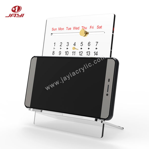 Acrylic Calendar ine Phone Holder - Jayi Acrylic
