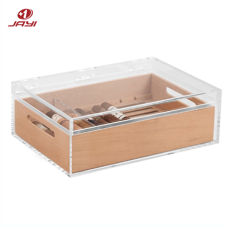 Acrylic Cigar Humidor Box
