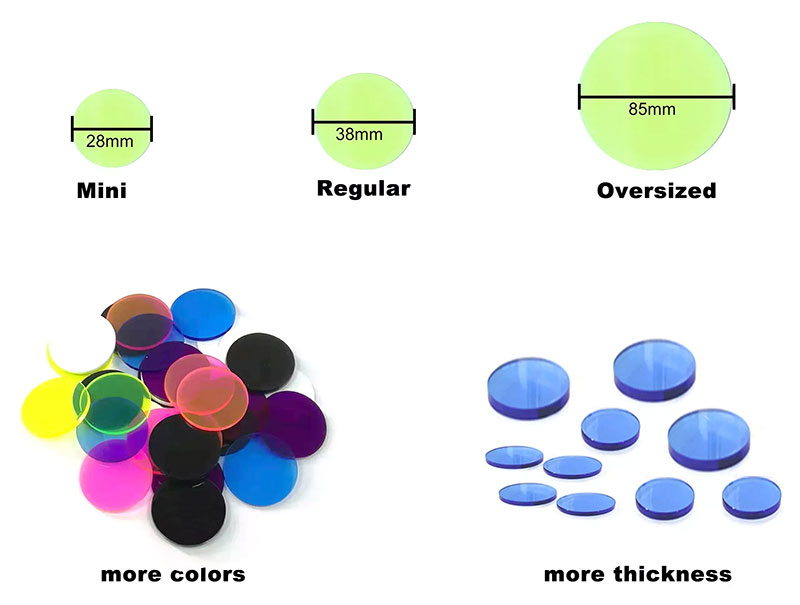 Acrylic Grid လေးခုကို ချိတ်ဆက်ပါ။