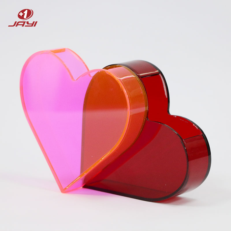 Acryl Heart Vase - Jayi Acryl