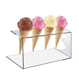 Acrylic Ice Cream Cone Holder