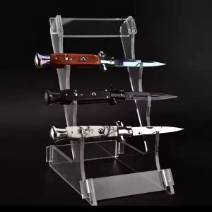 Acrylic Knife Display Rack