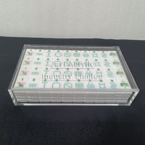 Acrylic Mahjong Set