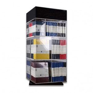 Acrylic Rotating Book Display Stand