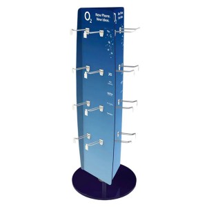 Acrylic Rotating Floor Display Stand