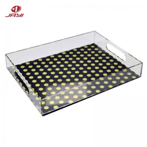 Tray acrylic nwere mbipụta omenala - Jayi Acrylic