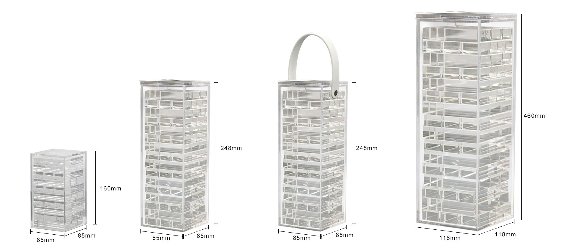 I-Acrylic Tumbling Tower