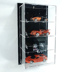 Acrylic Wall Display Case  for Model Cars