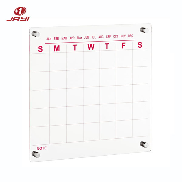 Acrylic Wall Mount Calendar - Jayi Acrylic