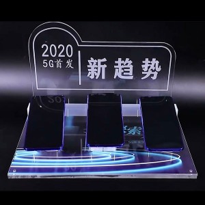 Acrylic cell phone display