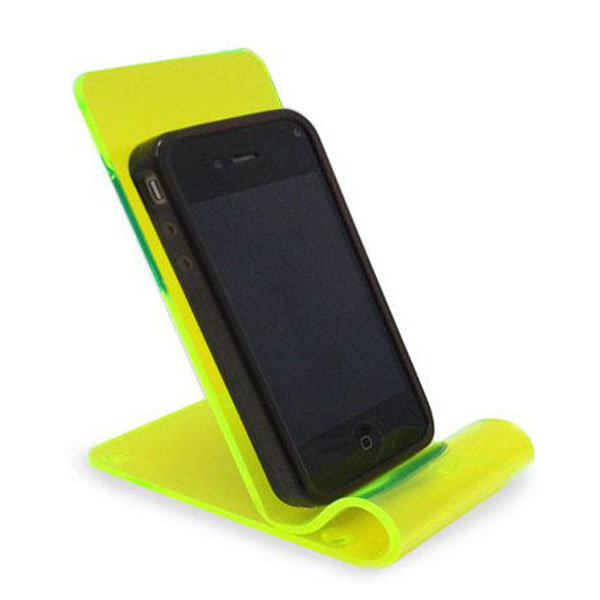 Acrylic cell phone displays