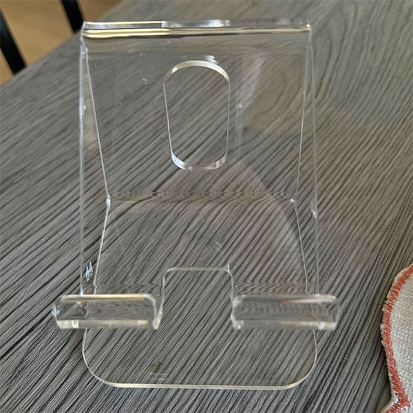 Acrylic cell phone stands