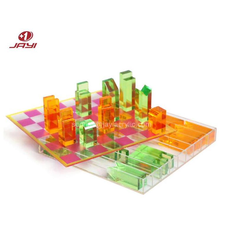 Acrylic chess game set (1)