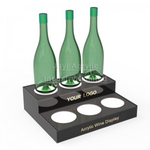 Acrylic wine display