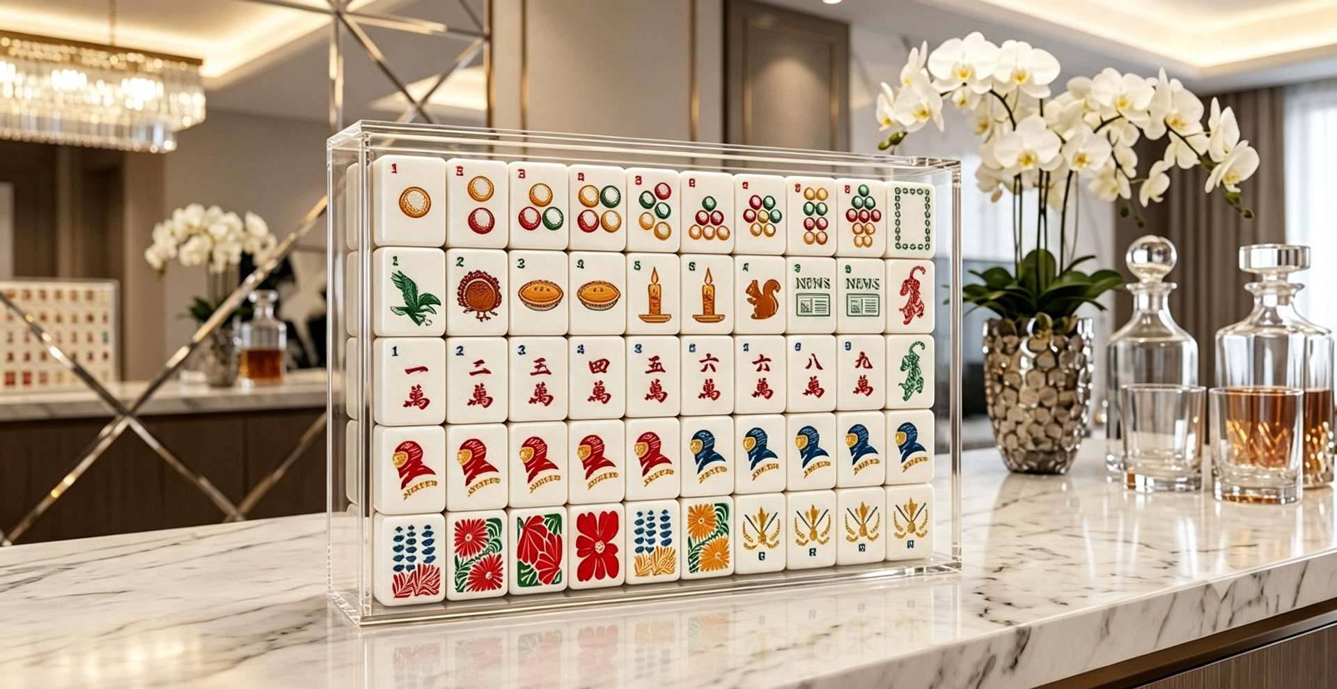 American mahjong set