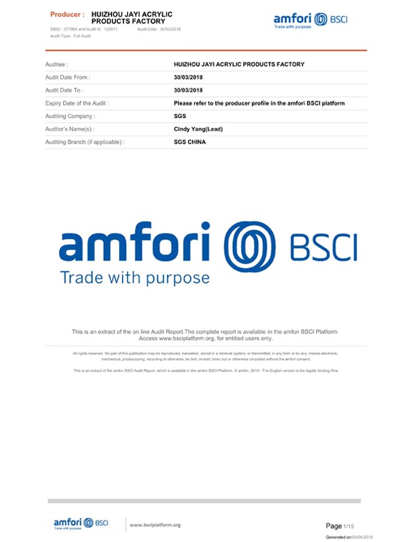 Bsci