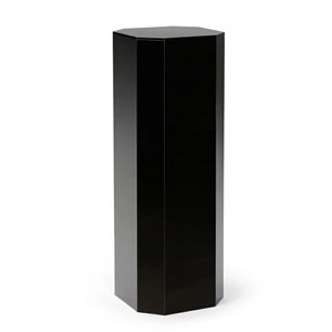 Black Acrylic Pedestal