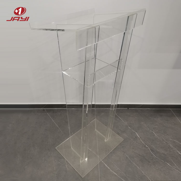 I-bonded acrylic podium