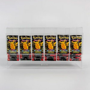 Booster Pack Dispenser 6 Slot Acrylic Case