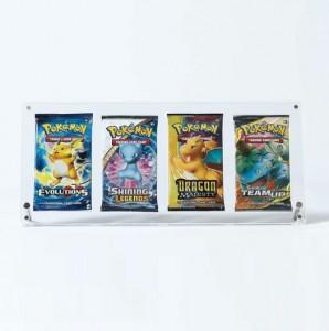 Booster pack 4 slot Acrylic Case