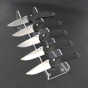 Clear Acrylic Knife Display Stand