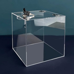 Clear Acrylic Lock Box