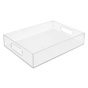 Clear Acrylic Tray with Handles