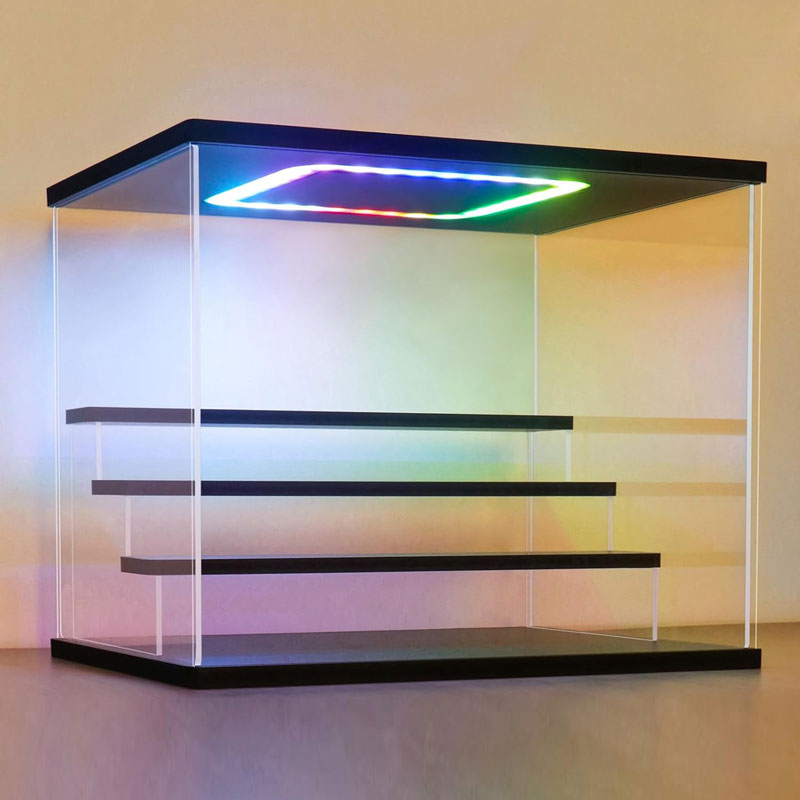 Countertop Illuminated Acrylic Display Box