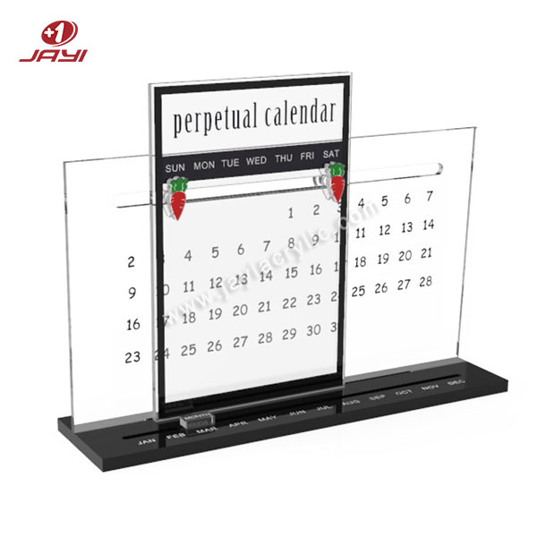 Benutzerdefinierter Acrylkalender mit Logo - Jayi Acrylic