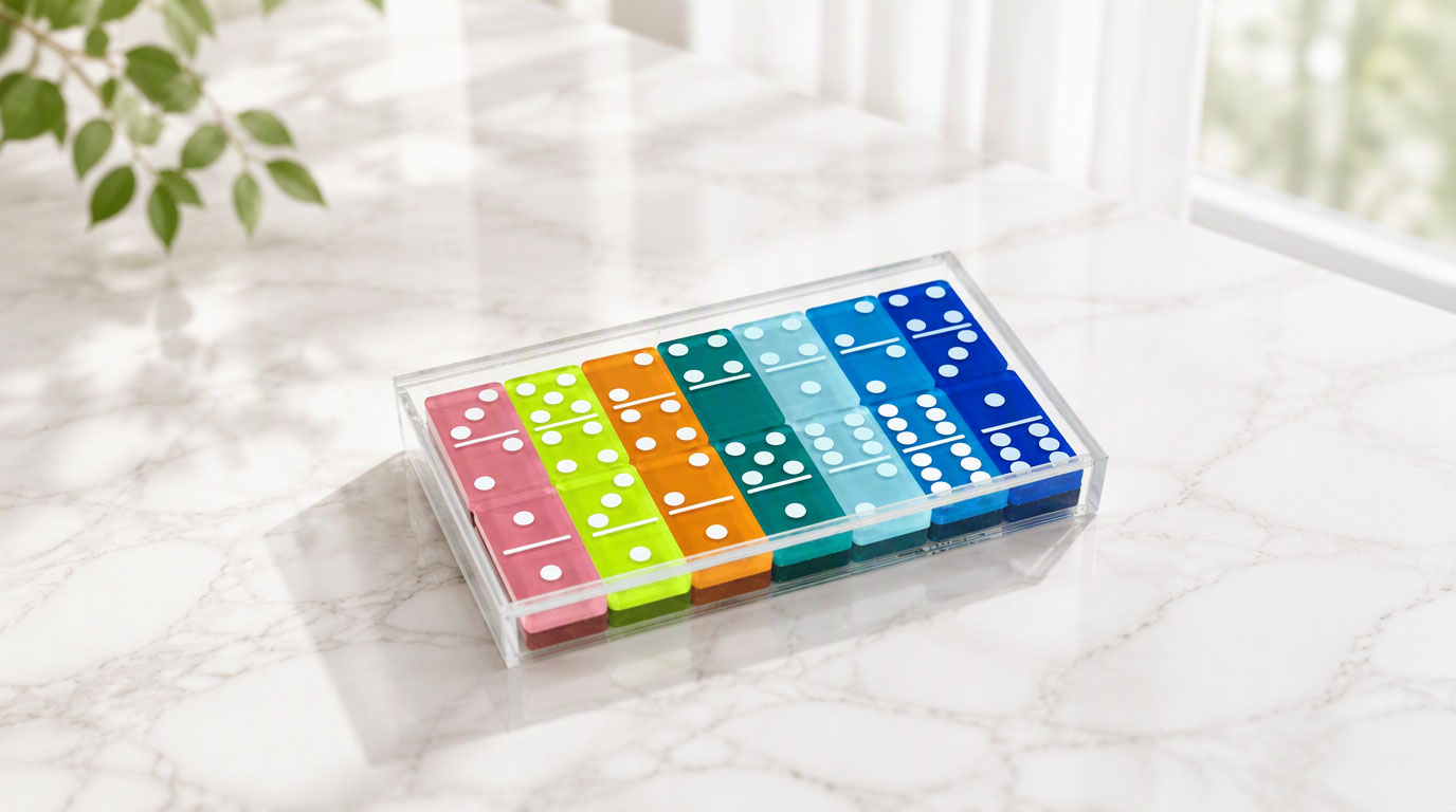 Custom Acrylic Domino Sets