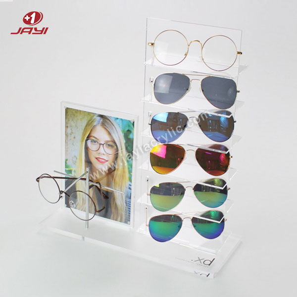 Esposizione di lunette di sole in acrilica persunalizata - Jayi Acrylic
