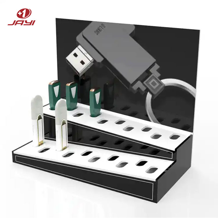 អាគ្រីលីក USB Memory Stick Display Stand ផ្ទាល់ខ្លួន