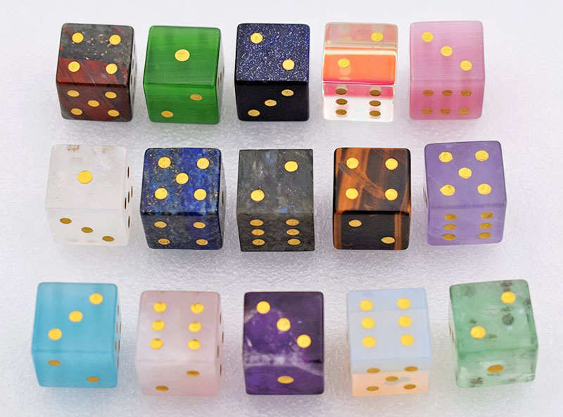 Custom Backgammon Dices