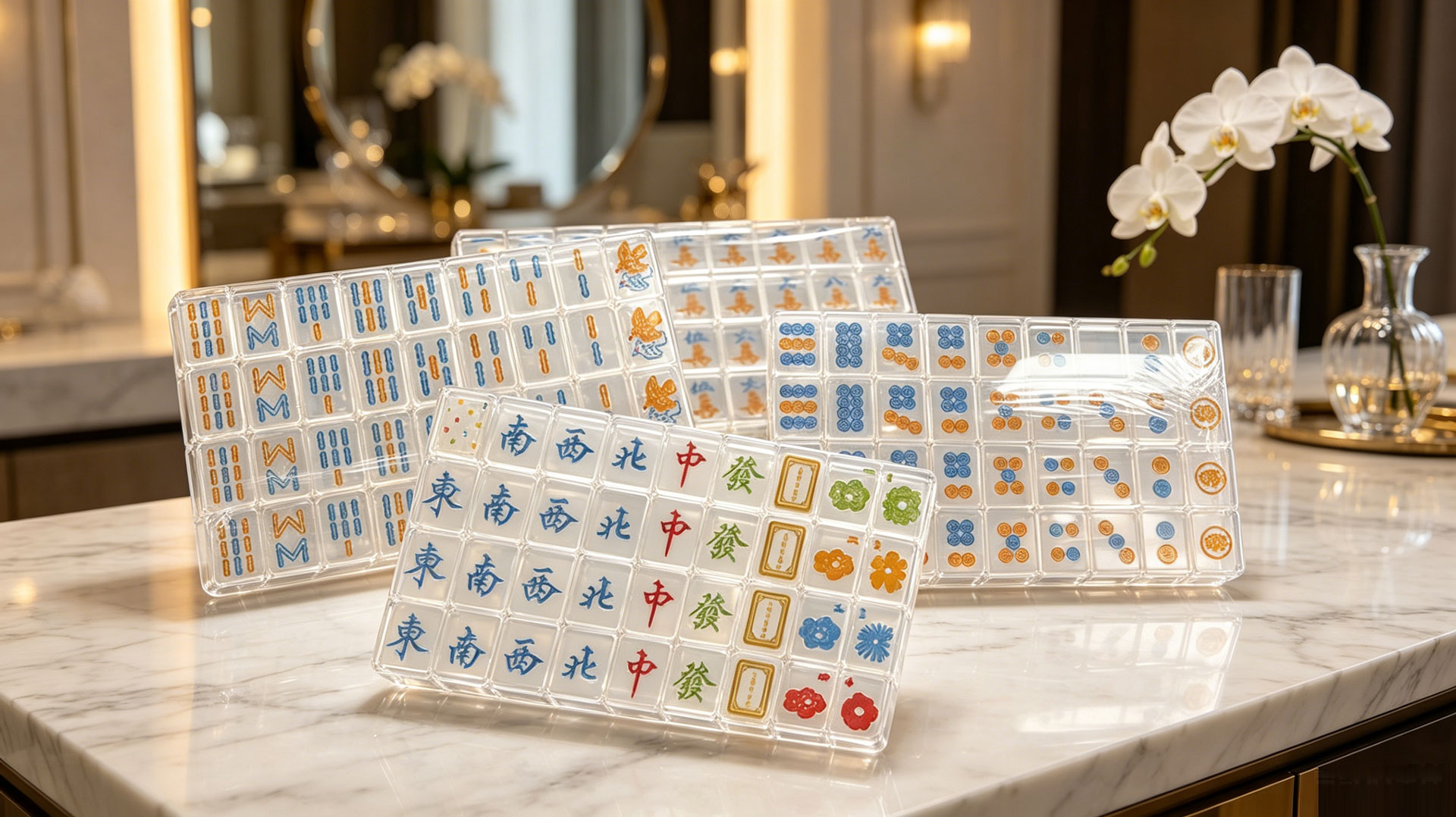 Custom Designed American Mahjong Tile Sets