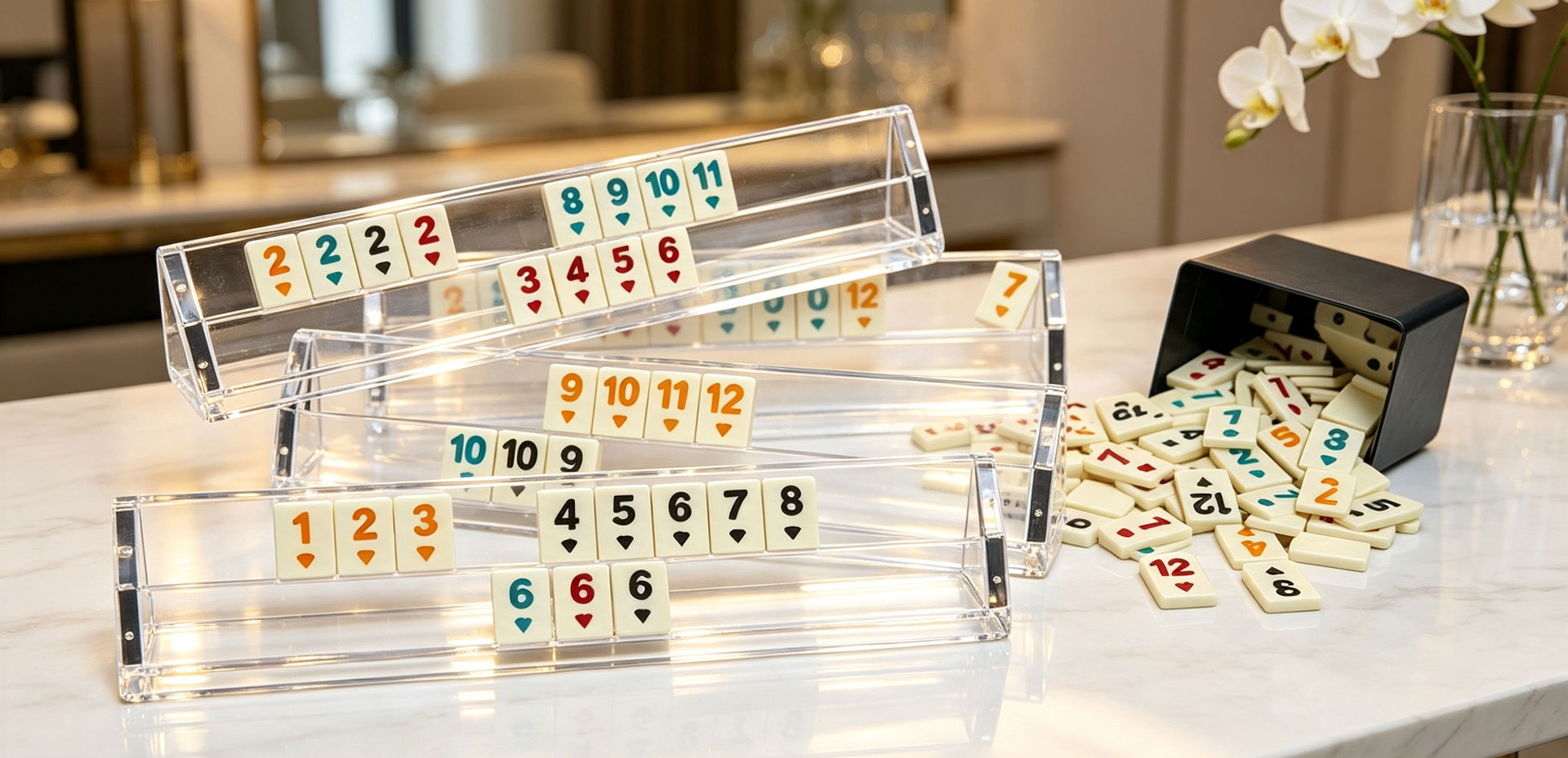 Custom Okey Tile Game