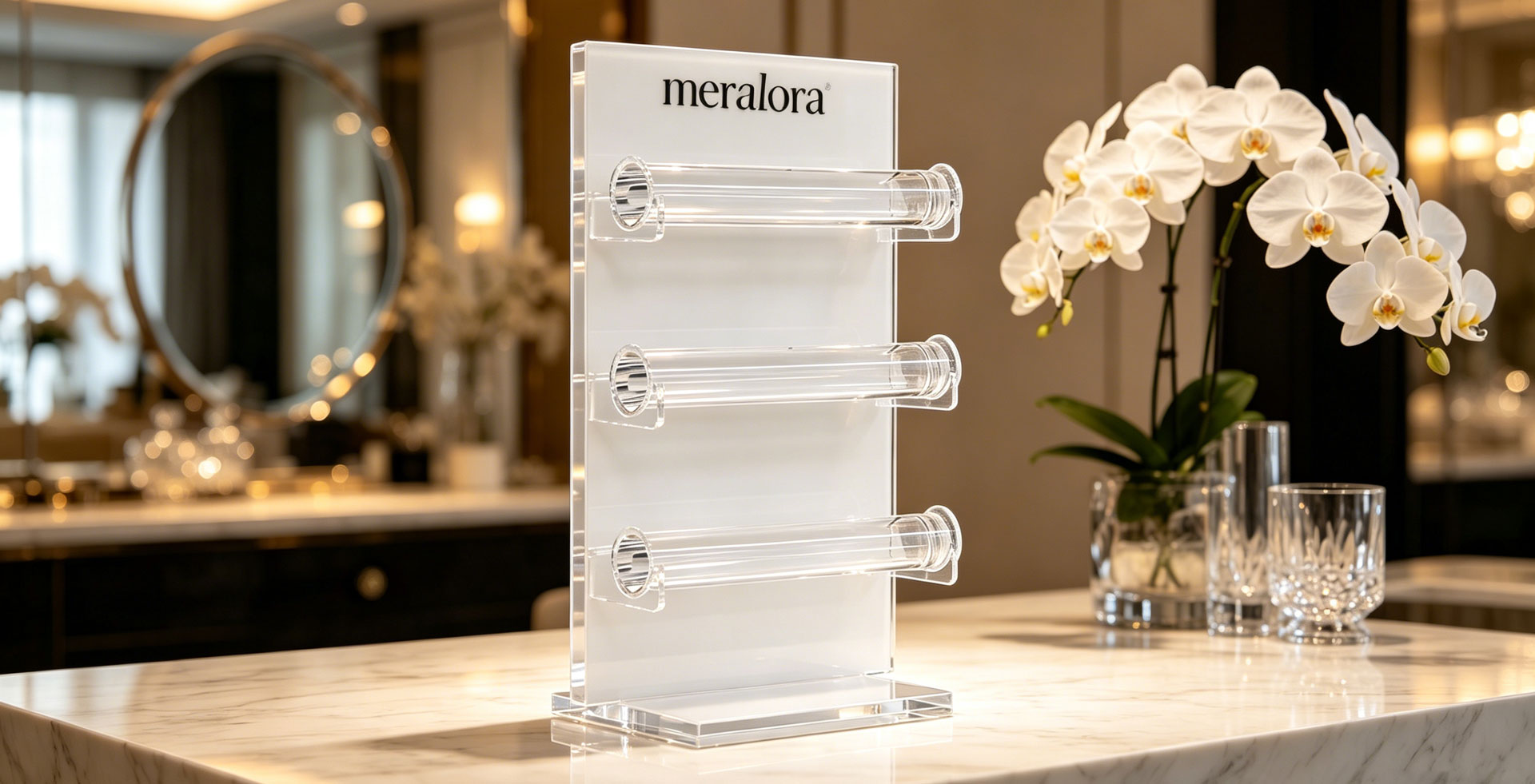 Custom acrylic display stands